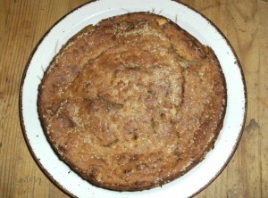 Apple - what? Cake? Clafoutis?